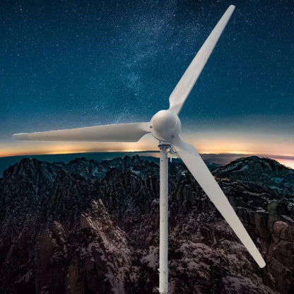 Horizontal Wind Turbine Generator Windmill 30KW 40KW 24V 48V 96V 110V 120V 220V 230V 380V 3 Blades Permanent Magnet Generator