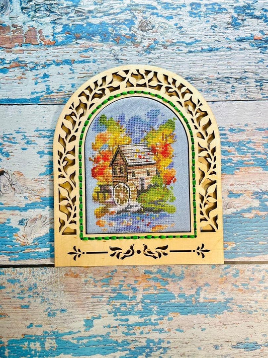 Windmill Autumn - PDF Cross Stitch Pattern